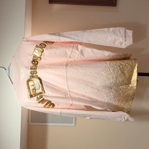 Pink Gold Sparkle Disney Jersey - Picture 5 of 7